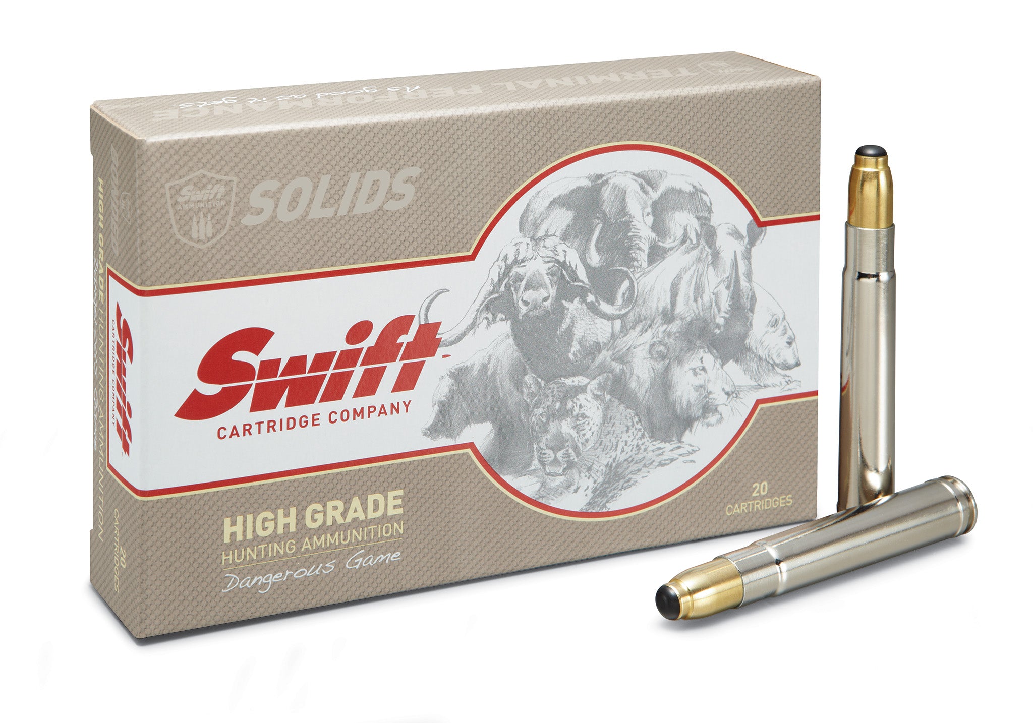 Break-Away Solid Ammunition 9.3x62 | 286 gr – Swift Bullet Company