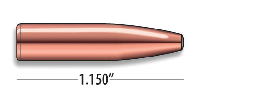 A-Frame Rifle Bullets Cal. 25 | 120 gr