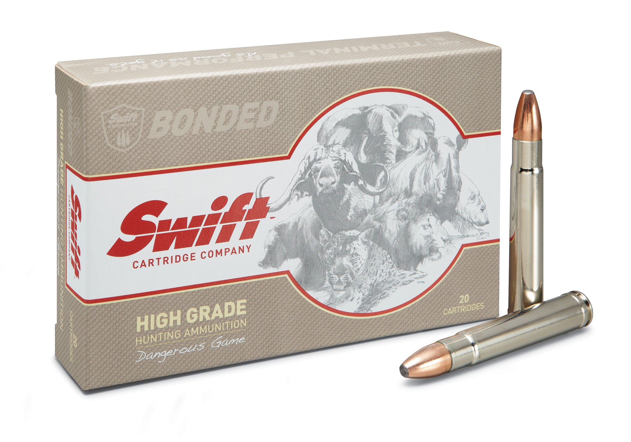 A-Frame Heavy Rifle Ammunition 375 RUGER | 300 gr – Swift Bullet Company