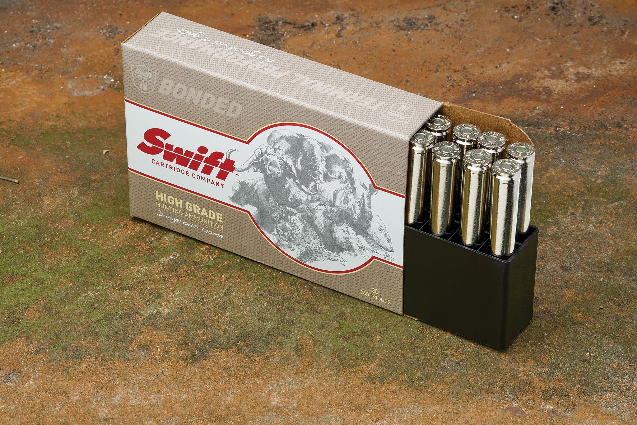 A-Frame Heavy Rifle Ammunition 458 LOTT | 500 gr – Swift